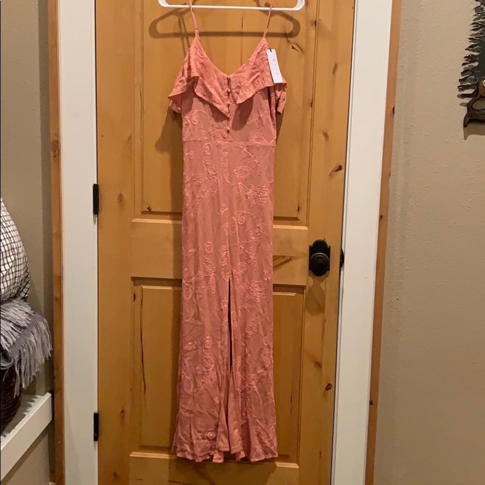 New with tags cold shoulder maxi dress